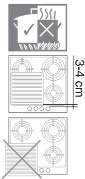 SMEG P705ESBE - Practical advice for using the burners - 1