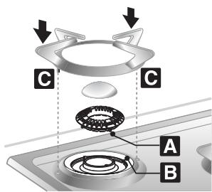 SMEG P705ESBE - Using the hob - 2