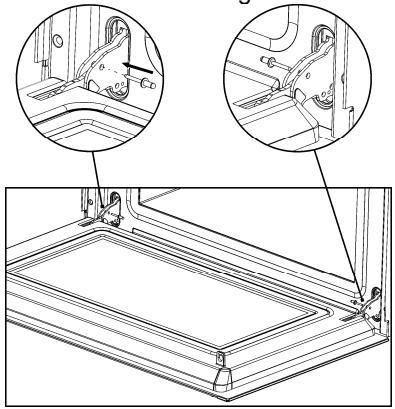SMEG SA45VCX2 - Removing the appliance door - 2
