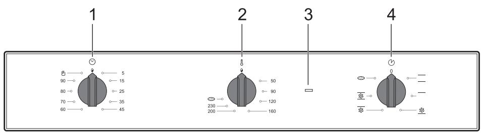 SMEG SF68X - Control panel - 3