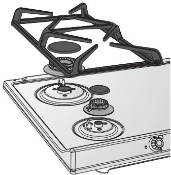 SMEG SPR876RAGH - USING THE HOB - 3