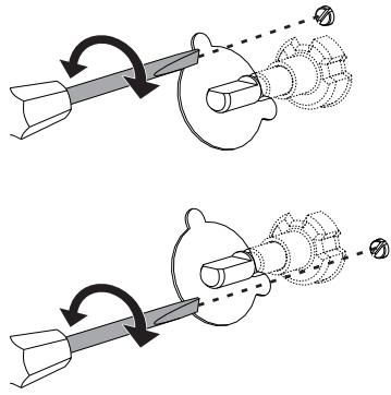 SMEG 110B91GMCX - Adjusting the minimum setting for natural or city gas - 1