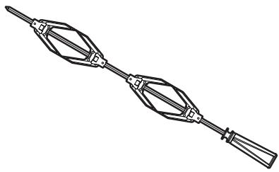 SMEG 110B91GMCX - Rotisserie rod - 1
