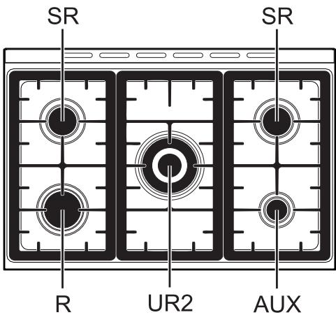 SMEG 110B91GMCX - Cooking hob - 1