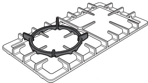 SMEG 110B91GMCX - Reduction pan stands - 1