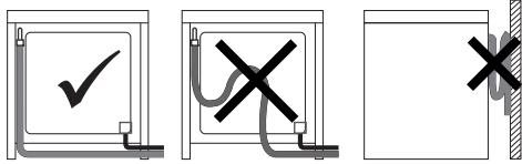 SMEG 110B91GMCX - Connection with a rubber hose - 1