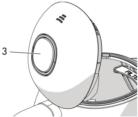 SMEG KLF01CRUS - Lid with push-push opening (3) - 1