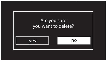 SMEG SF6395X - Deleting a personal recipe - 3
