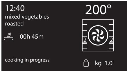 SMEG SF6395X - Starting a preset recipe - 10