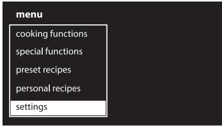 SMEG SF6395X - Settings - 1