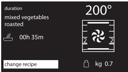 SMEG SF6395X - Permanently changing a preset recipe - 4