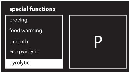 SMEG SF6395X - Pyrolytic function setting - 2