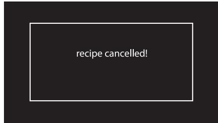 SMEG SF6395X - Deleting a personal recipe - 4