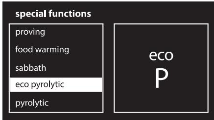 SMEG SF6395XE - Pyrolytic function setting - 1