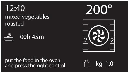 SMEG SF6395XE - Starting a preset recipe - 9
