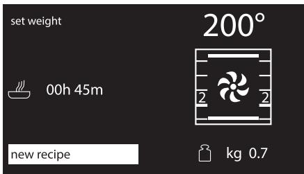 SMEG SF6395XE - Adding a recipe - 3