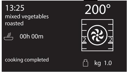 SMEG SF6395XE - Preset recipe end - 1