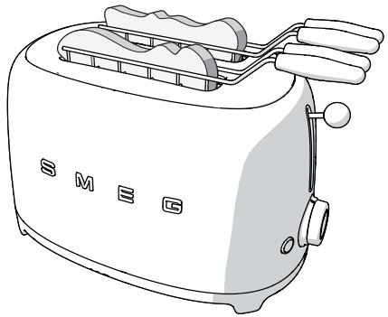 SMEG TSF01BLUS - How to use: - 1