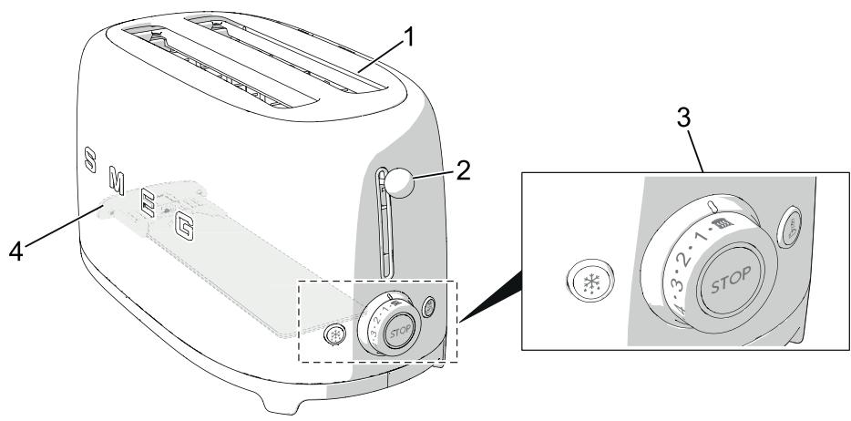SMEG TSF02CRSA - Product description - 2