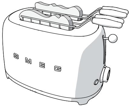 SMEG TSF02CRUS - How to use: - 1