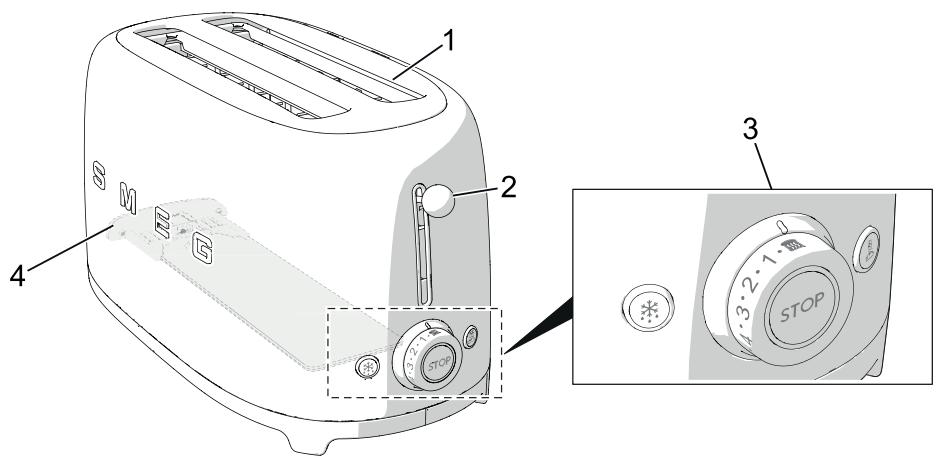 SMEG TSF02PBSA - Product description - 2