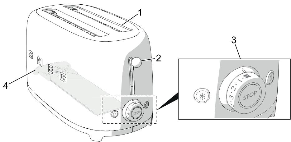 SMEG TSF02SSAU - Product description - 2