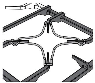 SMEG B6GVXI9 - Using the reduction pan stands - 1