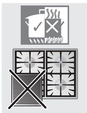 SMEG B6GVXI9 - Practical hints for using the hob burners - 1