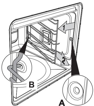 SMEG B7GMXI9 - Removing guide frames (where present) - 1