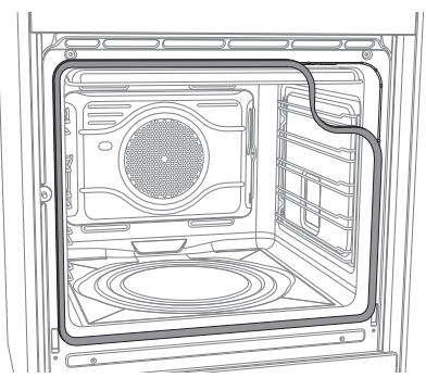 SMEG B7GMXI9 - Removing the door seal (not on pyrolitic models) - 1