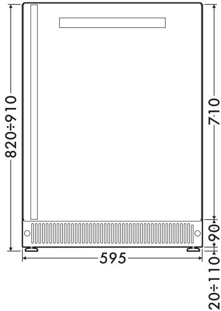 SMEG CVI638NS - Choice of location - 1