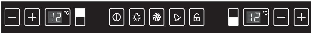 SMEG CVI638NS - Control panel - 1