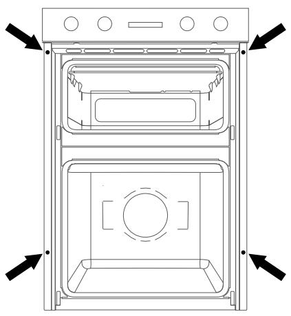 SMEG DOSC34X - Positioning the oven - 11