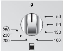 SMEG DOSC34X - LARGE OVEN THERMOSTAT KNOB - 2