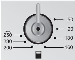SMEG DOSC34X - LARGE OVEN THERMOSTAT KNOB - 1