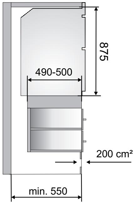 SMEG DOSC36X - Positioning the oven - 6