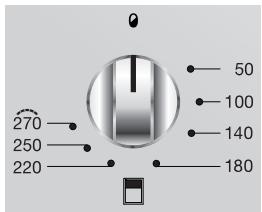 SMEG DOSC36X - SMALL OVEN THERMOSTAT KNOB - 2
