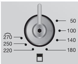 SMEG DOSC36X - SMALL OVEN THERMOSTAT KNOB - 1