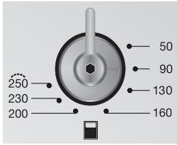 SMEG DOSC54X - LARGE OVEN THERMOSTAT KNOB - 1