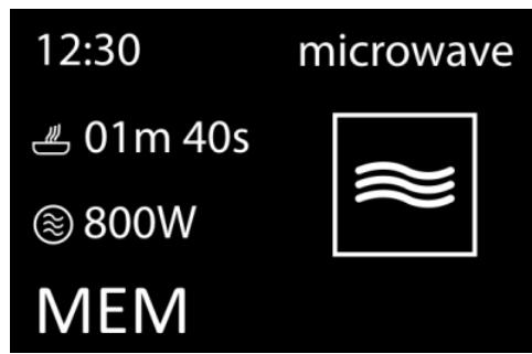 SMEG FMI120N - Memory storage procedure - 1