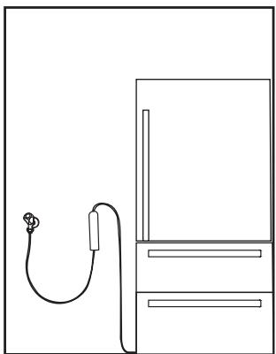 SMEG FQ55FX2PE - Fixing external filter on the wall (Optional) - 8