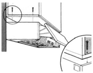 SMEG KE91XE - FIXING OF THE HOOD UNDER THE CABINET - 1