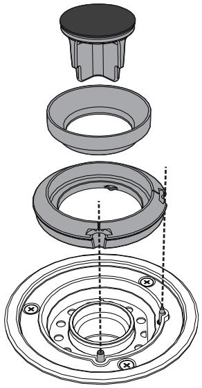 SMEG PVL6106CNNL - Correct positioning of the flame-spreader crowns and burner caps - 1