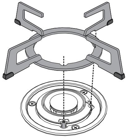 SMEG PVL675LCNNL - Correct positioning of the grids - 1