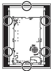 SMEG SIM693WLDN - Position of slot for clips - 1