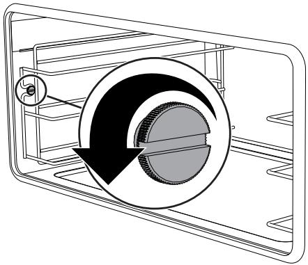 SMEG ALFA310 - Removing the tray support frames - 1
