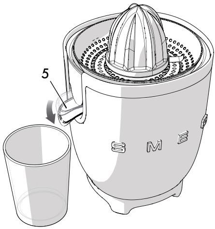 SMEG CJF01PBUS - How to use the juicer - 2