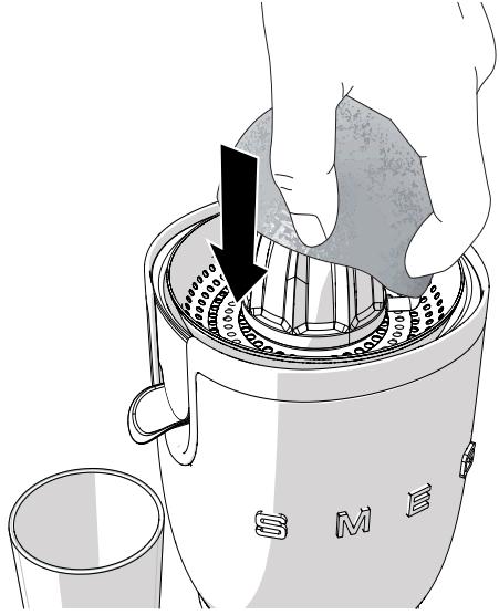 SMEG CJF01PBUS - How to use the juicer - 3