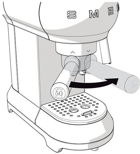 SMEG ECF01RDEU - Ground coffee: - 3