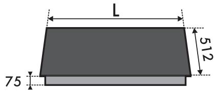 SMEG GKOC64NLK - Fixing to the support structure: flush built-in model - 1